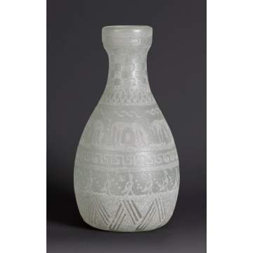 French Acid Cut-Back Vase