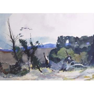 Roy Mason (American, 1886 - 1972) "Landscape"