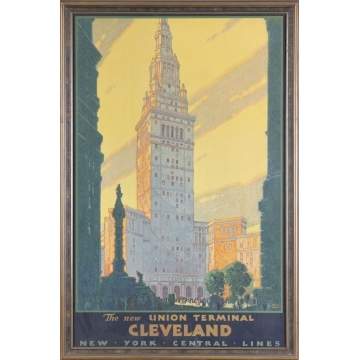 The New Union Terminal, Cleveland, Print