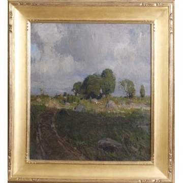 William Langson Lathrop ( 1859-1938) "Approaching Storm"