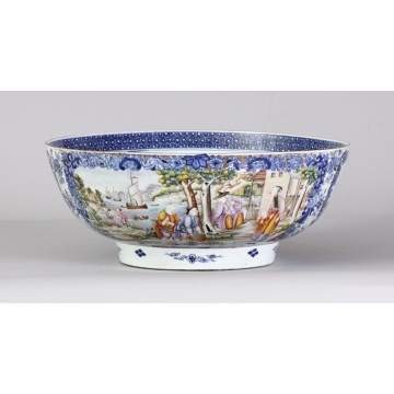 Fine 18th Cent. Chinese Export Bowl