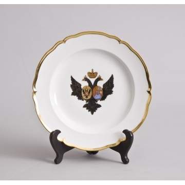 Set of 16 Russian Plates