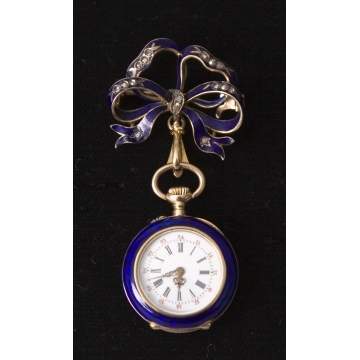 Victorian Ladies Pin/Watch
