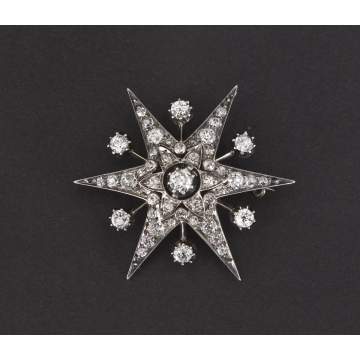 Star Diamond Pin