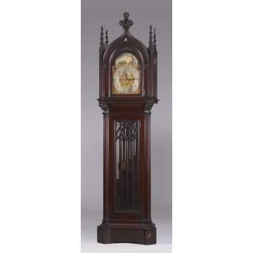 Herschede Hall Clock Co. Gothic Style Clock
