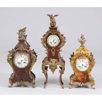 French Boule Clocks