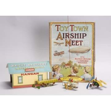 Parker Bros. Toy Town Airship Meet Game. 