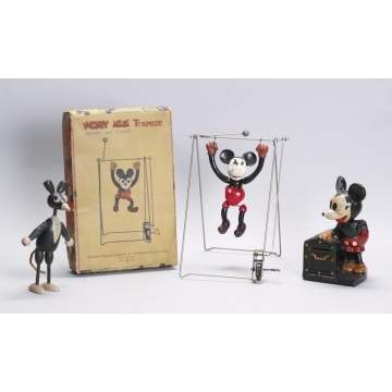 Group of Mickey Mouse Toys