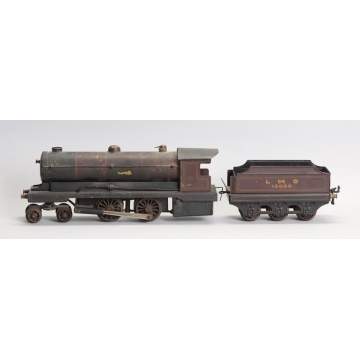 Bowman Models Early Steam Hand Painted Locomotive & Tender