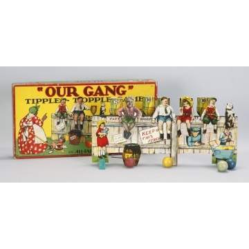 "Our Gang" Tipple-Topple" Game