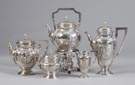 19th Cent. 5 Pc. Sterling Silver Tea & Coffee Set