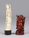 Wood & Ivory Carved Figures