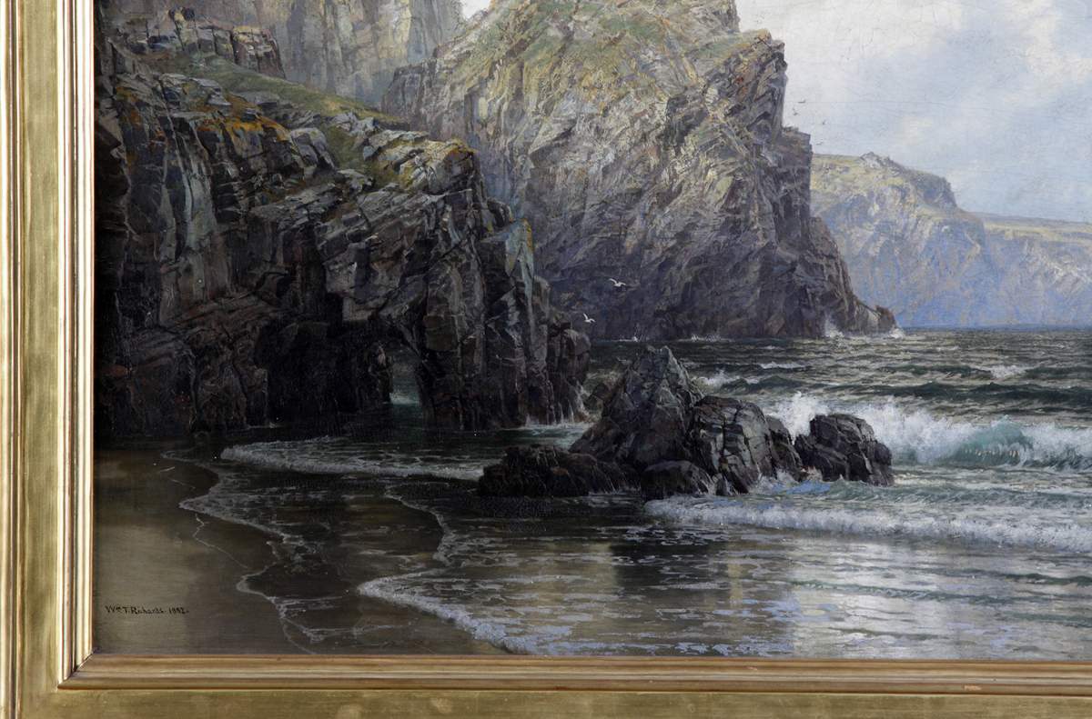 William Trost Richards (American, 18331905) Seascape