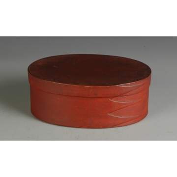 3 Fingered Shaker Style Oval Box