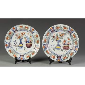 Pair of Delft Platters