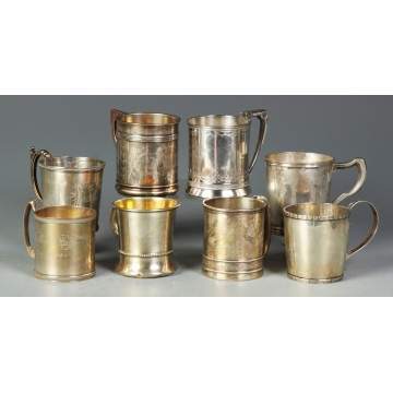 Group of 8 Handled Children's Cups