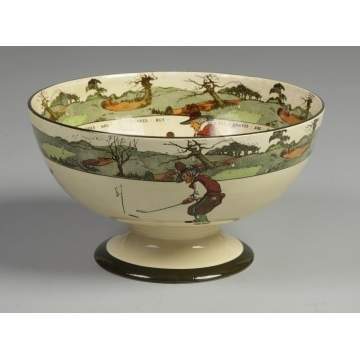 Early Doulton Punch Bowl