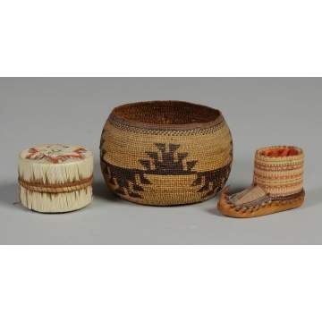 Group of 3 Native American Items