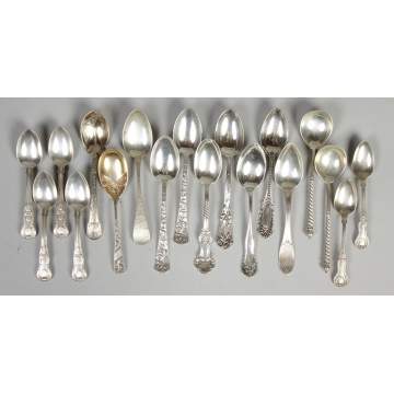Group of Tablespoons & teaspoons