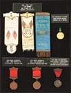 7 Grand Army of the Republic Medals/Badges