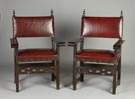 Pair of Spanish Colonial Chairs