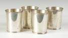 4 Sterling Silver Julep Cups