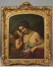 19th Cent. O/C of Cupid & Psyche
