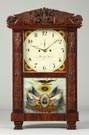 Fine and Rare Lucius Bradley, Watertown, CT, Shelf Clock