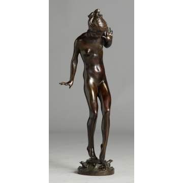 Harriet Whitney Frishmuth (American, 1880-1980) "Playdays" Bronze Fountain