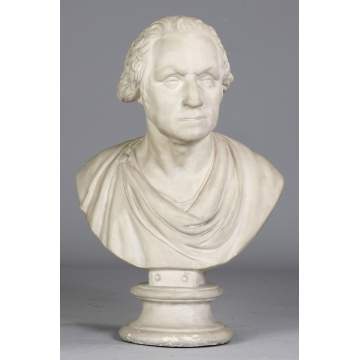 Early George Washington Plaster Bust