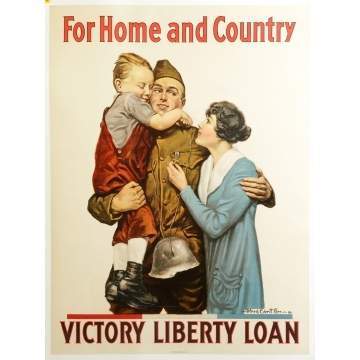 For Home & Country, Victory Liberty Loan Poster