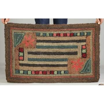 2 Hooked Rugs
