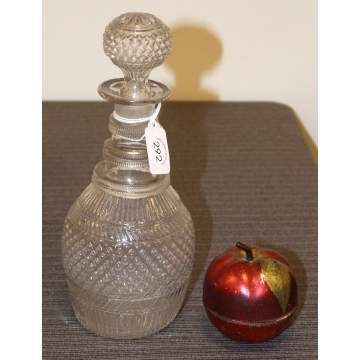 Early Decanter & Tin Apple