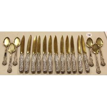 Sterling Fruit Knives & Spoons