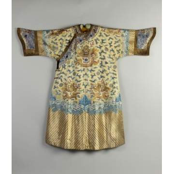 Fine Chinese Imperial Silk Court Robe