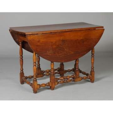Early New England Gate Leg Table
