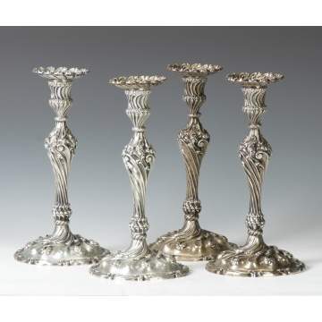 Howard & Co. NY, 1896, #110 Sterling Silver Candlesticks