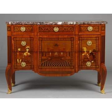 French Inlaid Chest of Drawers