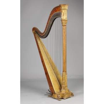 P.F. Brown & Co. Fine Figured Maple Harp