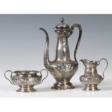 Gorham 3-Pc. Sterling Silver Tea Set