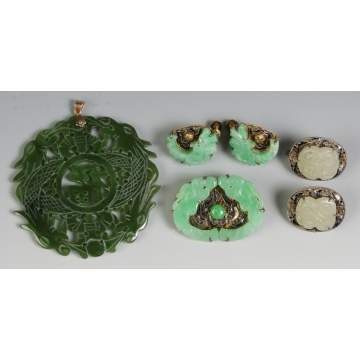 Jade Pendant & Jadeite Jewelry