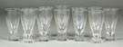 12 Sgn. Steuben Crystal Water Glasses