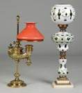 Student Lamp & Victorian Lamp