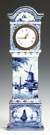 Delft Miniature Grandfather Clock
