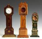 Miniature Grandfather Clocks and Watch Hutches