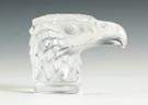 Lalique Frosted Glass Eagle Head Mascot