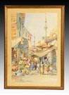 J. Pavlikevitch (Russian, 19th/20th Cent.) Middle Eastern street scene