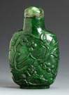 Spinach Jade Snuff Bottle