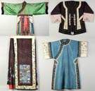 Chinese Silk Skirt, Two Jackets & A Robe