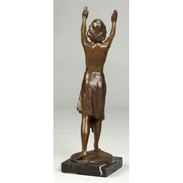 Sgn. Ernst Muller Bronze of woman